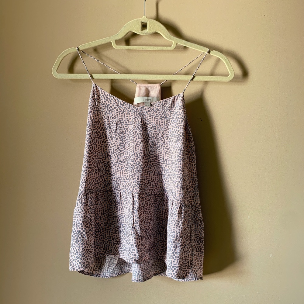 Loft spaghetti strap top